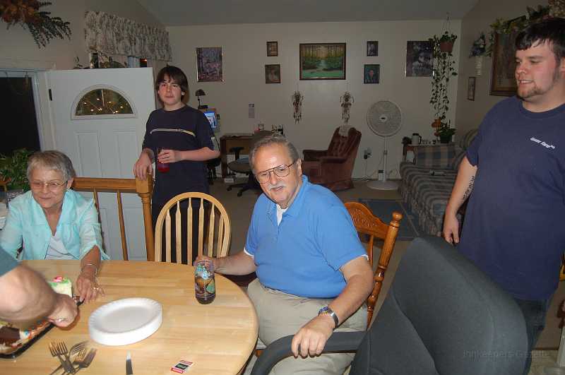 Canada East Tour 2006012.JPG - Jerry Jutras (Jan's brother).  Jan had several nice visits with Jerry during her stay in Providence, and also enjoyed visits with cousins Pat Colon and Stephen LaPierre.